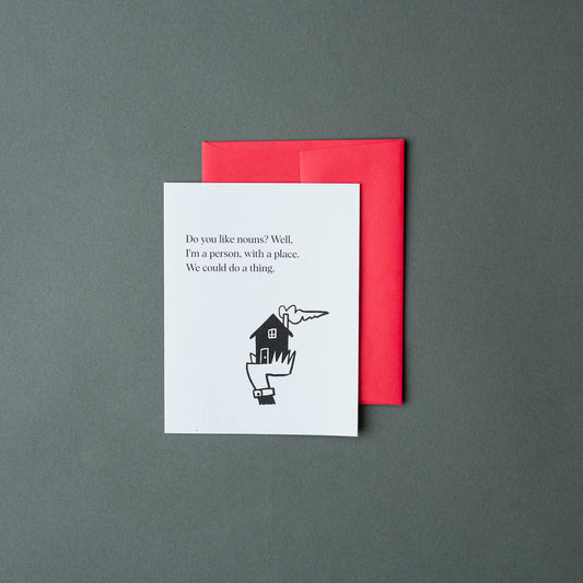 Schoolhouse Rock - Haiku Greeting Card
