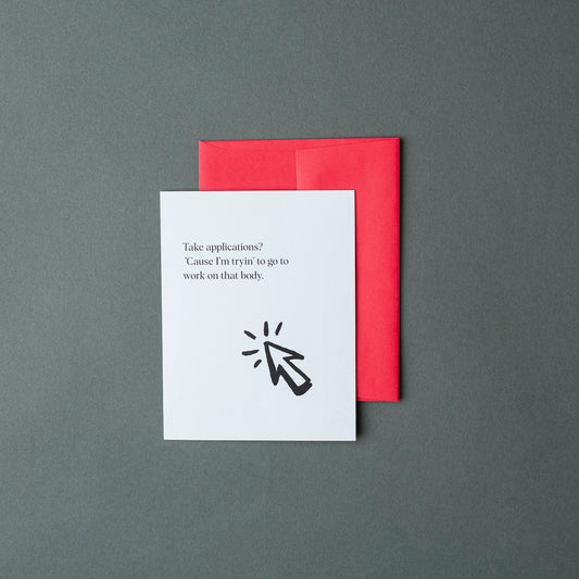 Linked In - Haiku Greeting Card